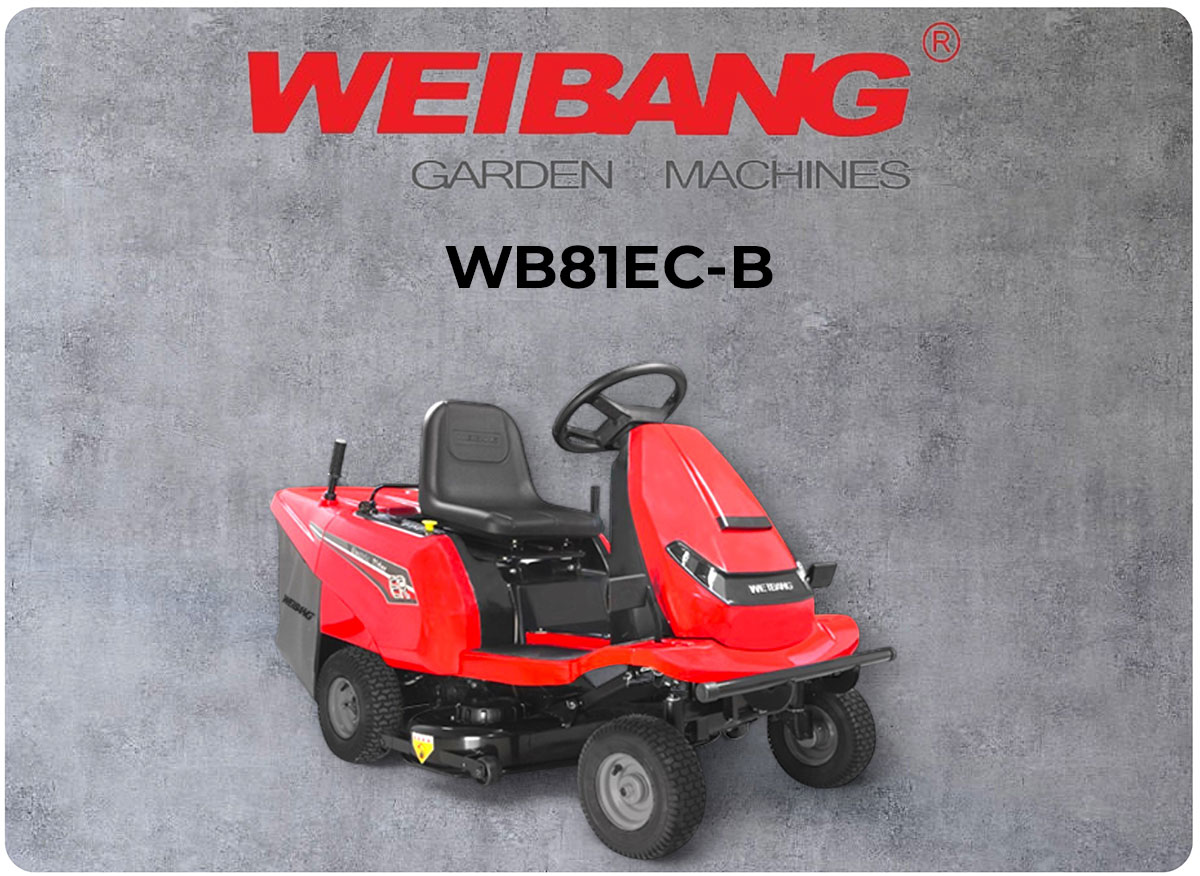 Rider ogrodowy Weibang WB81EC-B